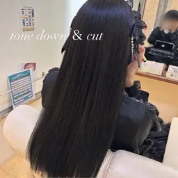 髪質改善カラー+カット