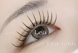 [&Healthy]フラットラッシュ120本 (LED可)