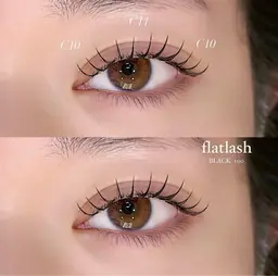 〖 初回オフ無料〗フラットラッシュ100本✨