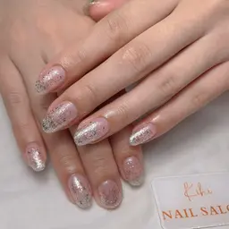 【ジェルネイル付き替え無料】ラメグラデーション 3980円