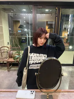 ワンカラー暖色カラー