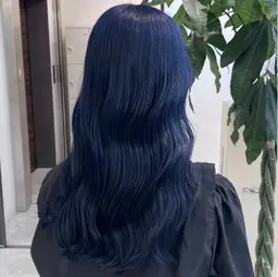【🫐透明感寒色ヘアー🫐】韓国風レイヤーカット➕ケアブリーチ込みダブルカラー➕コーティングトリートメント🤍