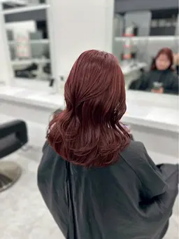 【🍒お色味迷ってる方はこちら🍒】カット➕ブリーチありorなしダブルカラー