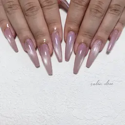 【nail】オフなし+長さ出しジェルロング10本ワンカラー付き1日2名限定！