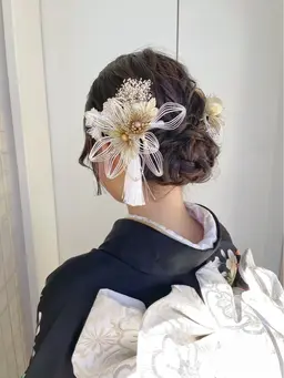 【⠀2025年度✨️⠀】横浜成人式 着付け+ヘアセット