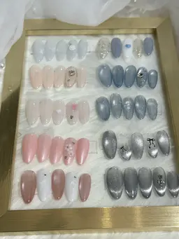 【🌟サンプルモニター募集🌟】撮影OKで特別価格♡ワンホン・ガーリーネイル💅🎀(オフ込み)