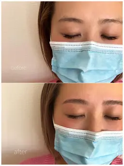 《眉毛のお手入れが苦手な方へ》眉ワックス脱毛（メイク込み）で自己処理要らずの眉毛に🌿