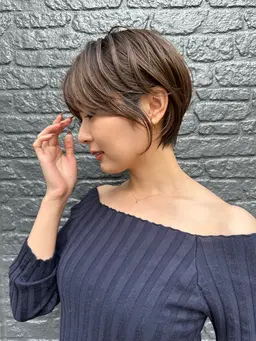 【オススメNo.1】韓国風カット+透明感カラー+髪質改善3STEPトリートメント【ショート･ボブ･レイヤーカット】✨️