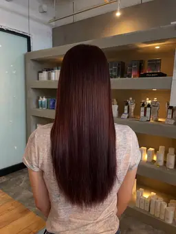 ブリーチなしダブルカラー