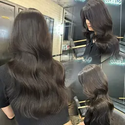 【⭐️12月限定⭐️】カット＋カラー＋髪質改善TOKIOトリートメント＋コテ巻き