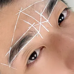 美眉スタイリング（ワックス）+眉毛カット