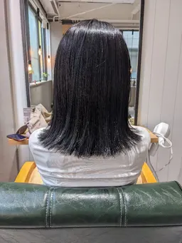 「ままさん応援価格✨」最高級縮毛矯正　カット＋酸性ストレート