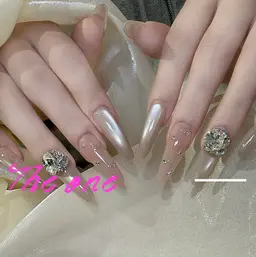 ハードデザイン➕ジェルスカルプ➕パーツつけ放題