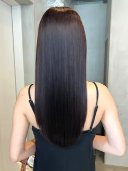 🫧クセが気になる方へ🫧premium艶髪ストレート（縮毛矯正）+毛先カット¥11000