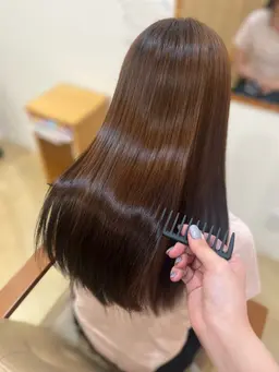 ︎✿ 髪質改善ストレート(ショートからミディアムの方のみ)⚠️注意事項をよくご覧下さい⚠️