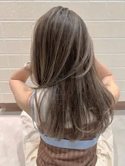 似合わせカット+ハイライト(オンカラー込)+トリートメント