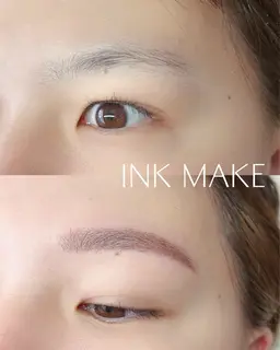 【すっぴん美眉】アイブロウインクメイク