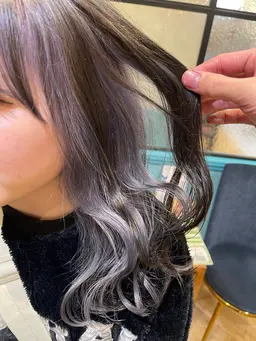🌈お洒落さん必見✨インナーカラー🌈＋超音波トリートメント