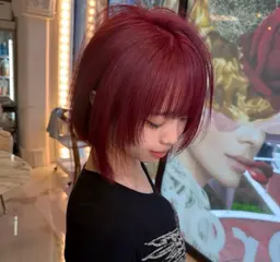 【U24】ワンカラー（トーンダウン/暗めカラー）+2stepトリートメント