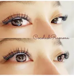 ミニモ限定フラットW150束（300本）までつけ放題。人気のフラットラッシュ★モチ良く。まつ毛のボリュームが少ない所にも