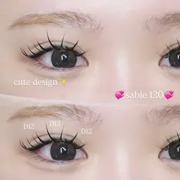 まつエク極上セーブル 100本(オフ込み)💞美容液コーティング付✨