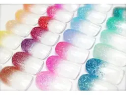 ◆お得✨【ラメグラデーション】🌸選べるラメ500色😍《ソフトジェルオフ無料》ハンドジェルネイル