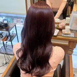 【ブリーチなし!】ワンカラー+最高級シルクトリートメント✨コテ巻き付き✨再来+500円(⚠︎補足要確認⚠︎)