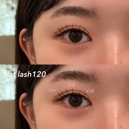 【 8/2 限定🩵 】フラットラッシュ120本¥8400→¥5500 ◻︎初回オフ無料◻︎