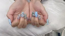 【Hand】持ち込みデザイン☆ 大きいパー2つ選べる