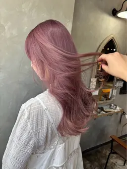 全頭ブリーチ+オンカラーorリタッチ+オンカラー『 12月16日10:00-限定』🎀🫧