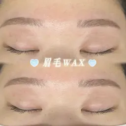 【平日限定】☁️眉毛ワックス 🌙（アイブロウメイク込み）