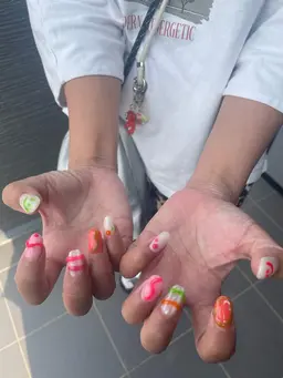 ピールオフネイル💅10本デザインやり放題