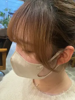 🌼**「顔まわりから垢抜け♡前髪カット　前髪の印象チェンジ、トレンド感も意識して。
