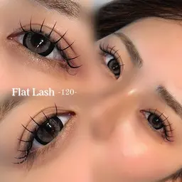 🥨美眉スタイリング×まつ毛エクステ🥨 (フラットラッシュ+￥1100)   100本 ￥8800