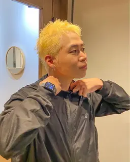 メンズカット➕ダブルカラー スパイキーショートのみ!