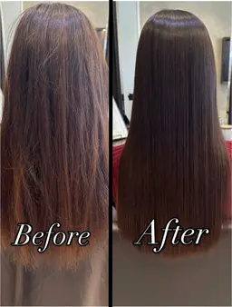 カット＋超艶髪縮毛矯正＋美髪トリートメント『レディース限定』