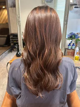 【乾燥が気になる方におすすめ✨】艶髪ワンカラー+プレミークトリートメント