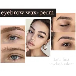 【🥸eyebrow単品】眉毛パーマ+眉毛Wax
