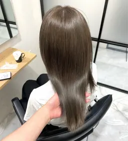 似合わせカット＋ブリーチなしダブルカラー🩷