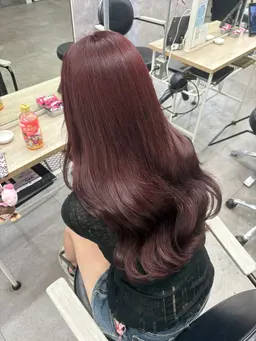 🥣人気No.2🥣　『根本が気になる方』リタッチブリーチ＋カラー＋高保湿トリートメント