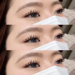 💗レディース限定💗ワンカラー+マツエク(1日でヘアアイどちらもメンテナンス完❣️)