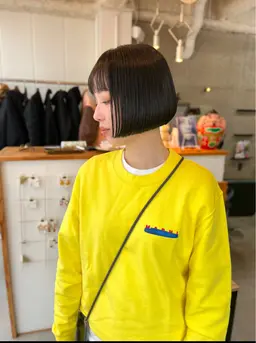 カット+ケアカラー+髪質改善トリートメント🌿