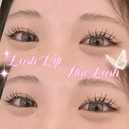 🎀パリエク🩰【ラッシュリフト+フラットラッシュ100本】♡束感コーティング付き♡
