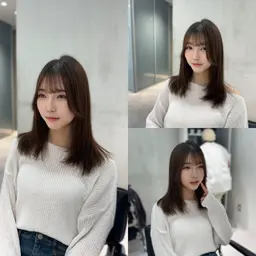【🇰🇷女性人気No.1🇰🇷】ウルフorレイヤーカット+カラー