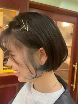 イヤリングカラーフェイスフレーミングご希望の方はこちらのメニューをお選びください🎨
