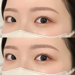 【垢抜けセット】美眉スタイリング＋まつ毛パーマ＋カラー🤍