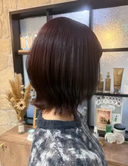 ≪🧚‍♀️ボブ・ミディアム限定✨≫ レディースカット＋髪質改善1Step トリートメント
