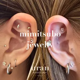 耳ツボジュエリー💎片耳6粒(両耳12粒)まで