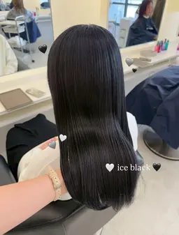 U-24💡【実習用 黒染め不使用 ダークトーン onecolor🥣🖤】➕【スタイリング ¥0】