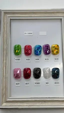 ハートホロワンワカラー💛🧡